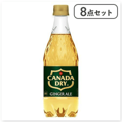 【8点セット】カナダドライ ジンジャーエール ※賞味期限:2026/06/06