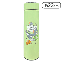 【グリーン】トム&ジェリー 温度センサー付きステンレスボトル9