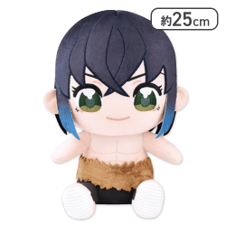 【嘴平伊之助】鬼滅の刃 ぬいぷりけおすわりBIG3