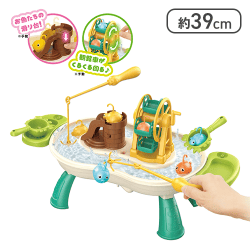 【グリーン】くるくる流れる!ワクワクお魚釣りゲーム