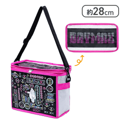 【ブラック×ピンク】ベイマックス 保冷保温バッグ〜サンフランソーキョー〜