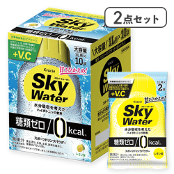【2点セット】10Lスカイウォーター レモン箱※賞味期限:2027/09/30