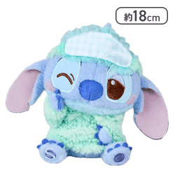 【スティッチ】ディズニーキャラクター ミルキーボア もこもこパジャマぬいぐるみ