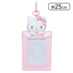 【ハローキティ(ピンク)】Mezzo Piano×Hello Kitty マスコット付きパスケース