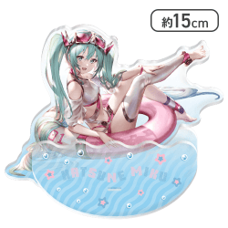 【浮き輪】初音ミク BIGスイングアクリルスタンド