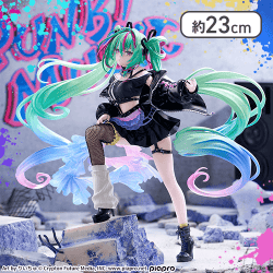初音ミクシリーズ FIGURIZMα “初音ミク”-Punk!-