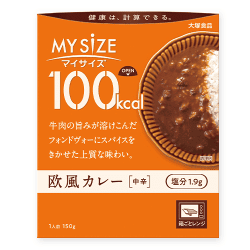 100kcalマイサイズ欧風カレー※賞味期限:2027/04/30<50CPキャッチャー>