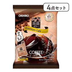 【4点セット】ぷるんと蒟蒻ゼリープレミアムカフェ コーヒー※賞味期限:2027/01/31