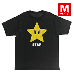 【スター】スーパーマリオTシャツ アイテムシリーズ