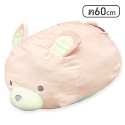 【ウサギ】ユルマルユルマーレ ひんやりビッグクッション