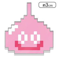 【単品配送不可】【ピーチスライム】ドラゴンクエスト AM アクリルブロック ドットスライム<50CPキャッチャー>