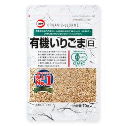【単品配送不可】有機いりごま白※賞味期限:2027/01/13<50CPキャッチャー>