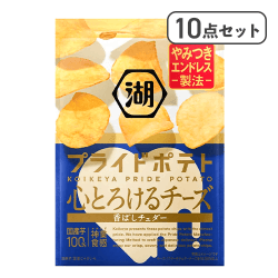 【10点セット】湖池屋プライドポテト 心とろけるチーズ※賞味期限:2026/12/31