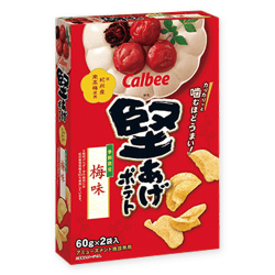 【梅味】堅あげポテト2PBOX※賞味期限:2026/10/31