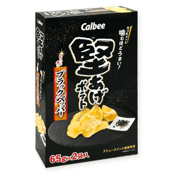 【ブラックペッパー】堅あげポテト2PBOX※賞味期限:2026/10/31