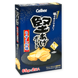 【うすしお】堅あげポテト2PBOX※賞味期限:2026/10/31