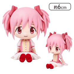 【鹿目まどか】魔法少女まどか☆マギカぺたっとおすわりフィギュア