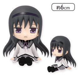 【暁美ほむら】魔法少女まどか☆マギカぺたっとおすわりフィギュア
