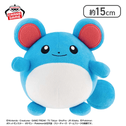 【マリル】ポケットモンスター ぬいぐるみ〜マリル・ヌオー・コアルヒー〜