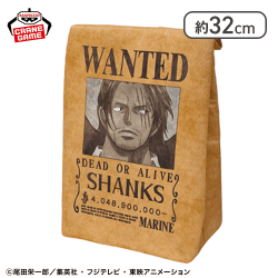 【シャンクス】ワンピース 手配書保冷バッグ