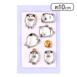 【単品配送不可】【パープル】ナガノキャラクターズPUKU CHURU seal<50CPキャッチャー>