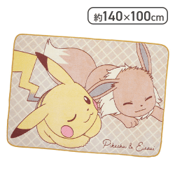 ポケットモンスター プラチナムザッカfuwa&hugブランケット〜ピカチュウ&イーブイ〜Vol.2
