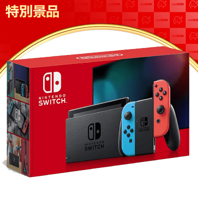 Nintendo Switch Joy-Con(L) ネオンブルー/(R) ネオンレッド(バッテリー持続時間が長くなったモデル