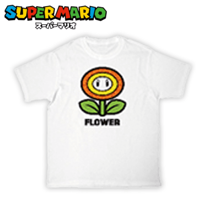 【フラワー】スーパーマリオTシャツ