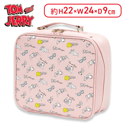 【ピンク】トムとジェリー コスメバッグ 