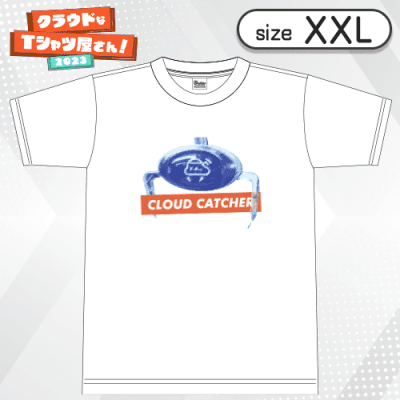 【ホワイト/XXL】Boxlogo-Tshirt
