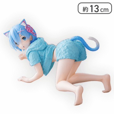 Re:ゼロから始める異世界生活 Desktop Cute フィギュア レム-Cat room wear ver.-