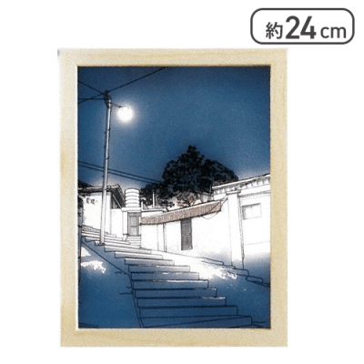 【E:階段】LEDアートフレーム