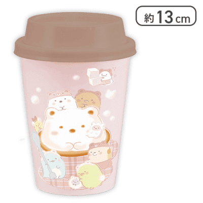 【ピンク】すみっコぐらし おうちでくまカフェ コーヒーカップ型加湿器